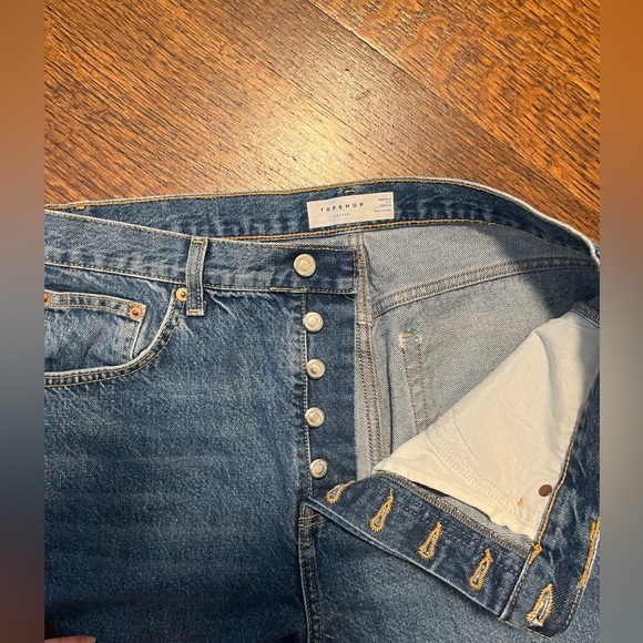 Topshop Mom Jean in mid blue - Picture 6 of 8